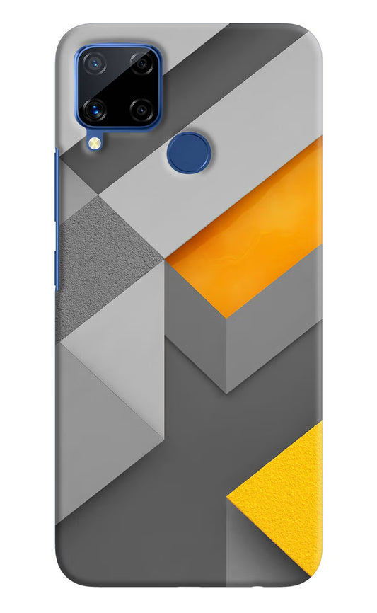 Abstract Realme C15 Hard Case Back Cover by Casekaro