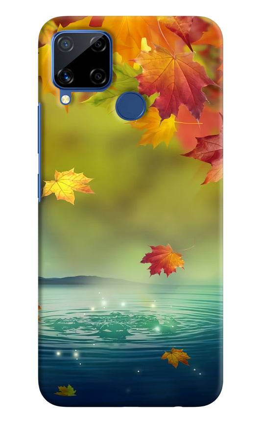 Flowers Realme C15 Hard Case Back Cover by Casekaro
