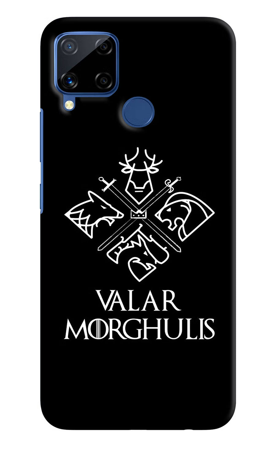 Valar Morghulis | Game Of Thrones Realme C15 Back Cover, Hard case