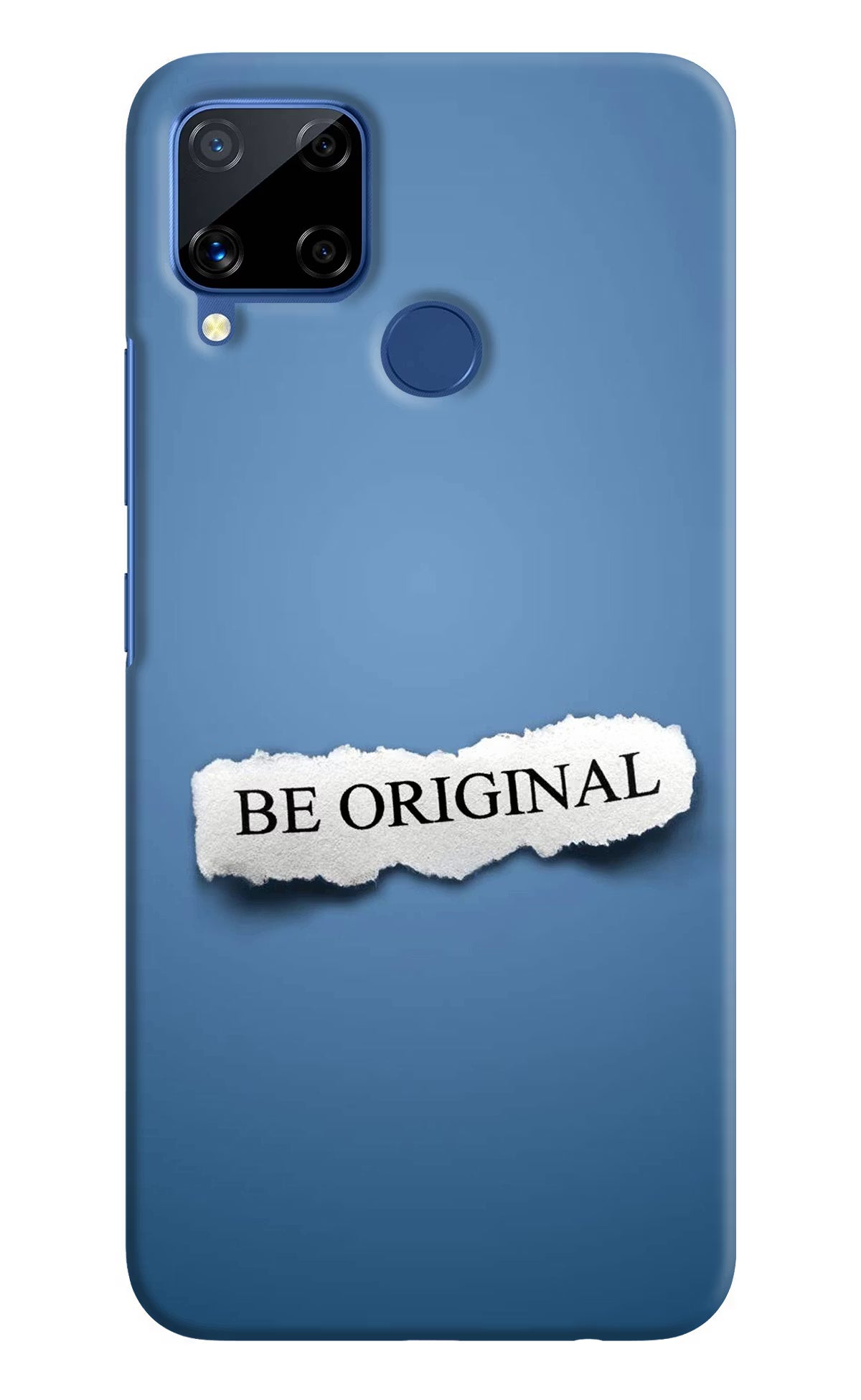 Be Original Realme C15 Hard Case Back Cover by Casekaro