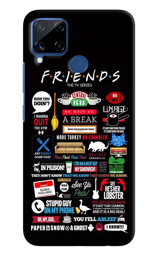 FRIENDS Realme C15 Hard Case Back Cover by Casekaro