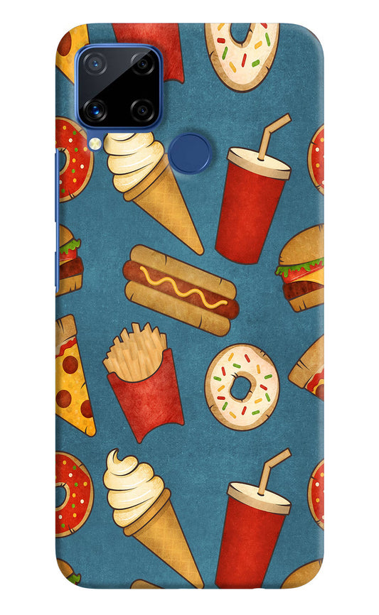 Foodie Realme C15 Hard Case Back Cover by Casekaro