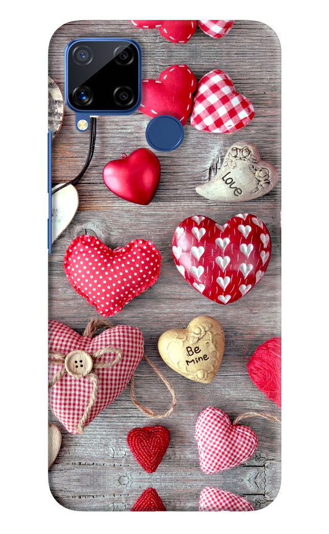 Love Wallpaper Realme C15 Hard Case Back Cover by Casekaro