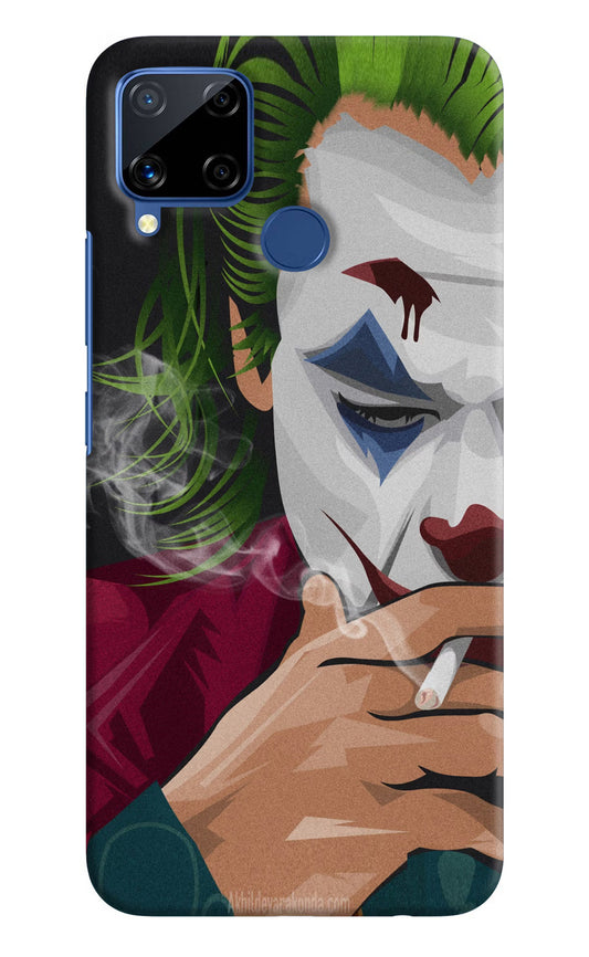Joker Smoking Realme C15 Hard Case Back Cover by Casekaro