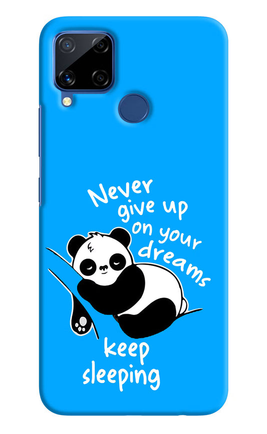 Keep Sleeping Realme C15 Hard Case Back Cover by Casekaro