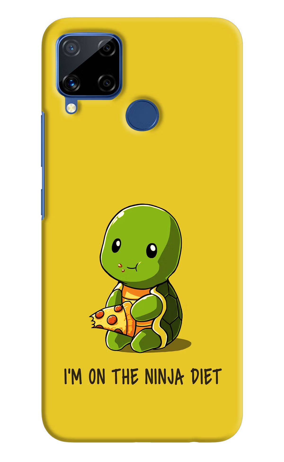 I'm on Ninja Diet Realme C15 Hard Case Back Cover by Casekaro