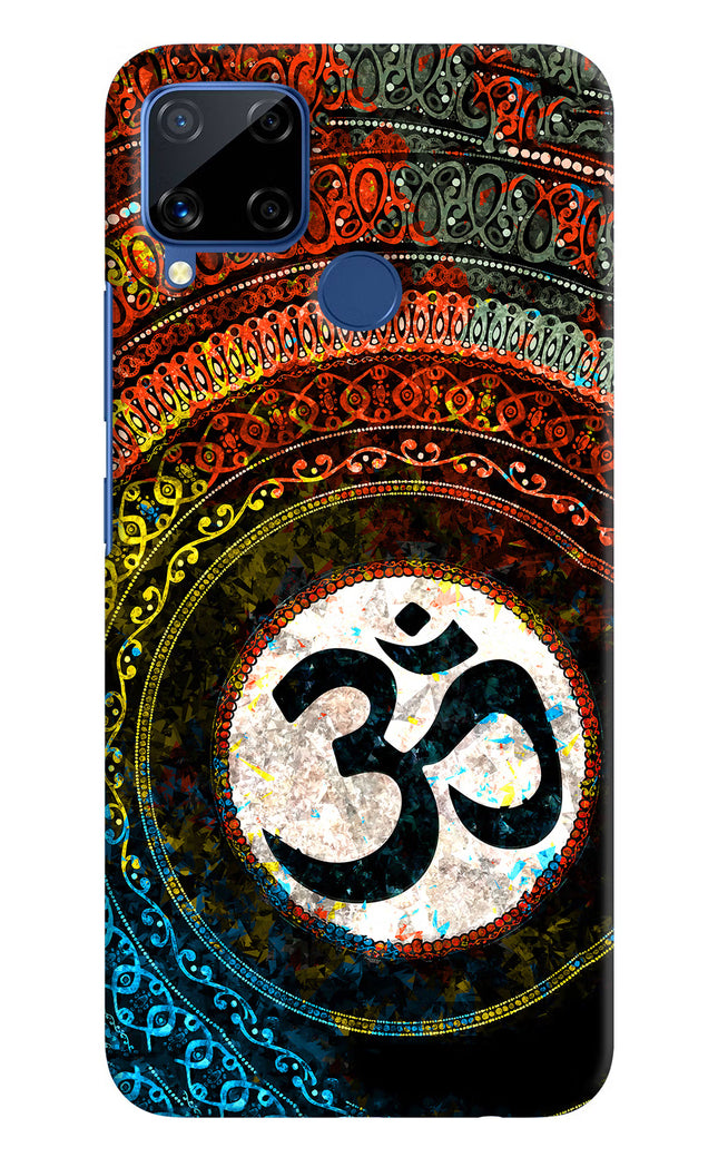 Om Cultural Realme C15 Hard Case Back Cover by Casekaro