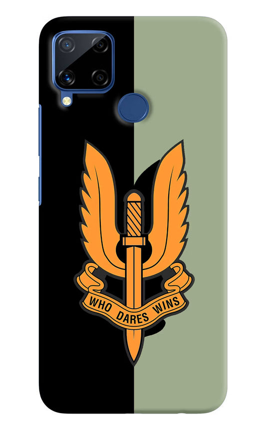 Balidan Logo Realme C15 Hard Case Back Cover by Casekaro