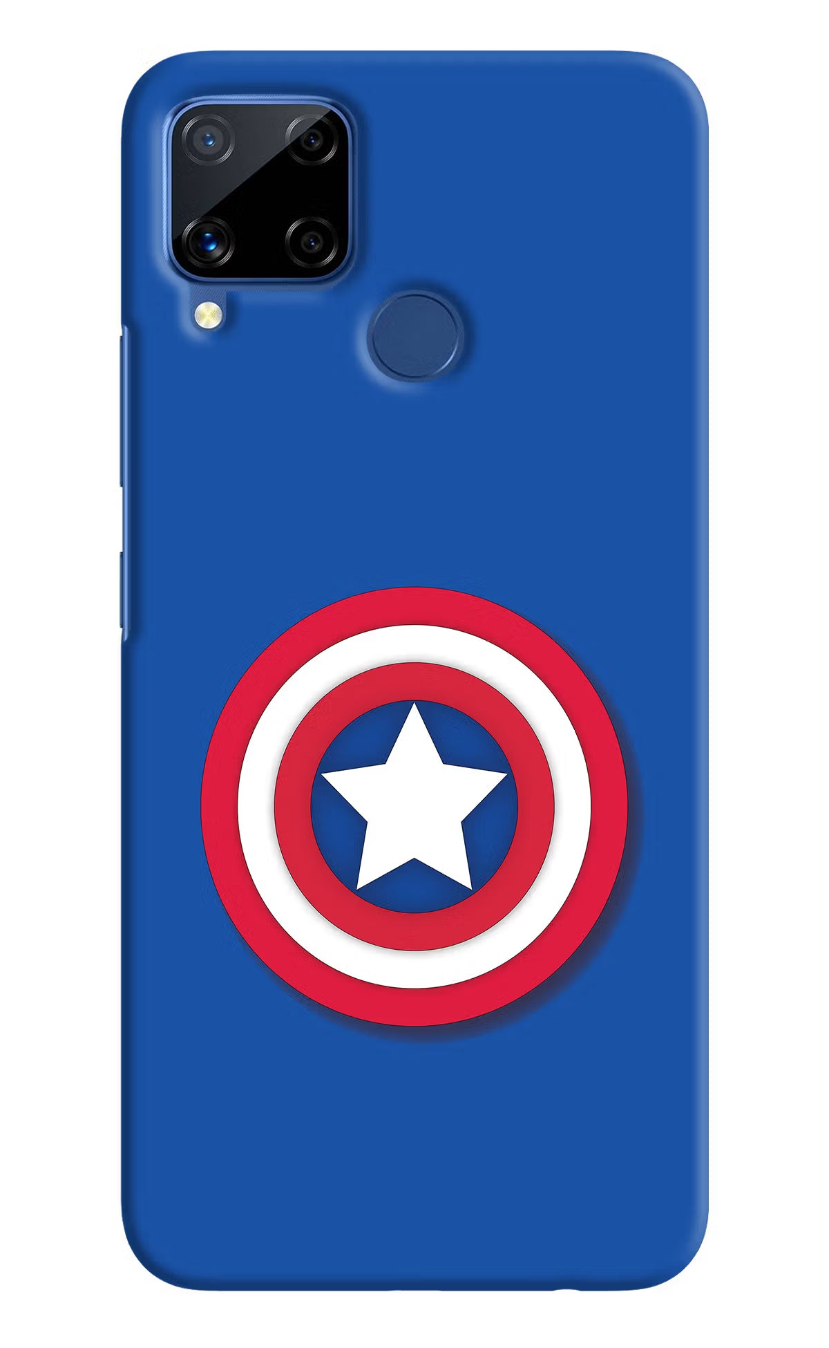 Shield Realme C15 Hard Case Back Cover by Casekaro