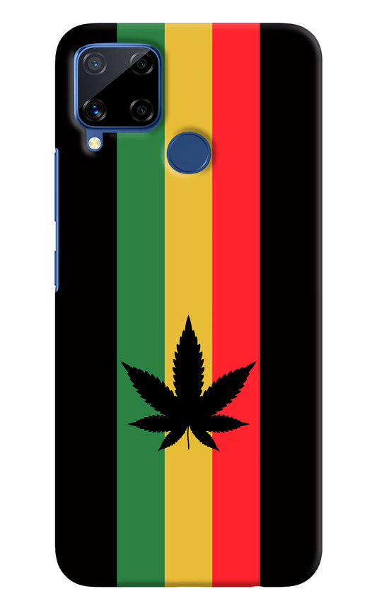 Weed Flag Realme C15 Hard Case Back Cover by Casekaro