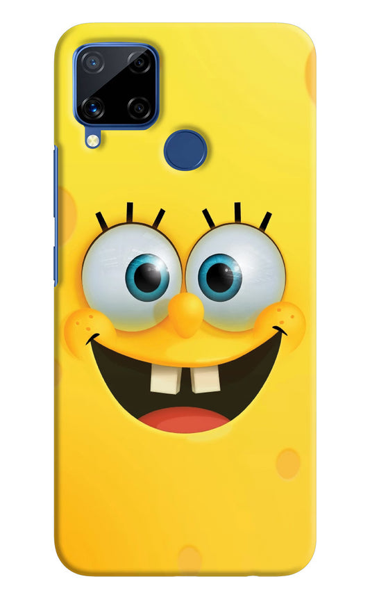 Sponge 1 Realme C15 Hard Case Back Cover by Casekaro