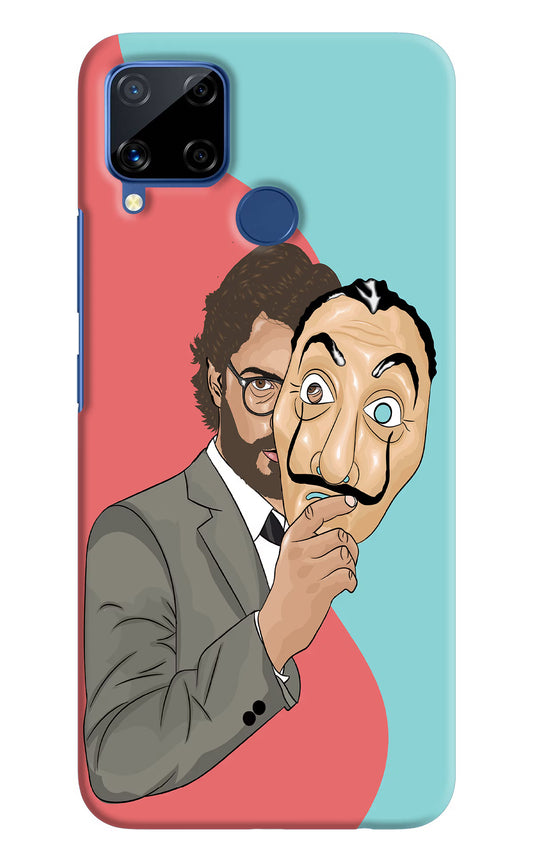 Professor Realme C15 Hard Case Back Cover by Casekaro