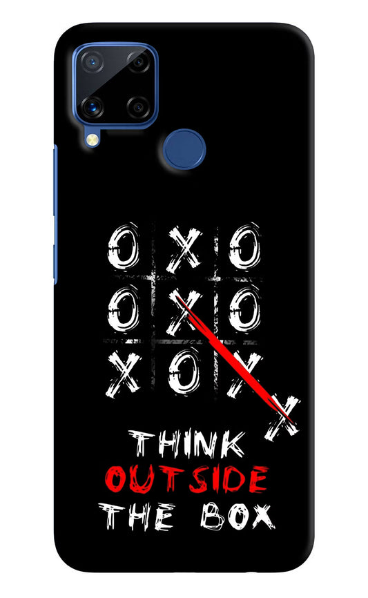 Think out of the BOX Realme C15 Hard Case Back Cover by Casekaro