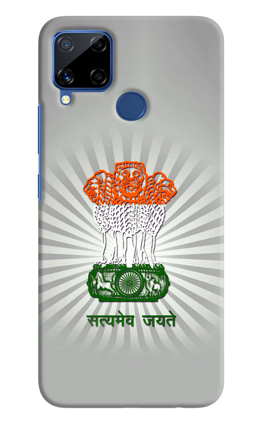 Satyamev Jayate Art Realme C15 Hard Case Back Cover by Casekaro