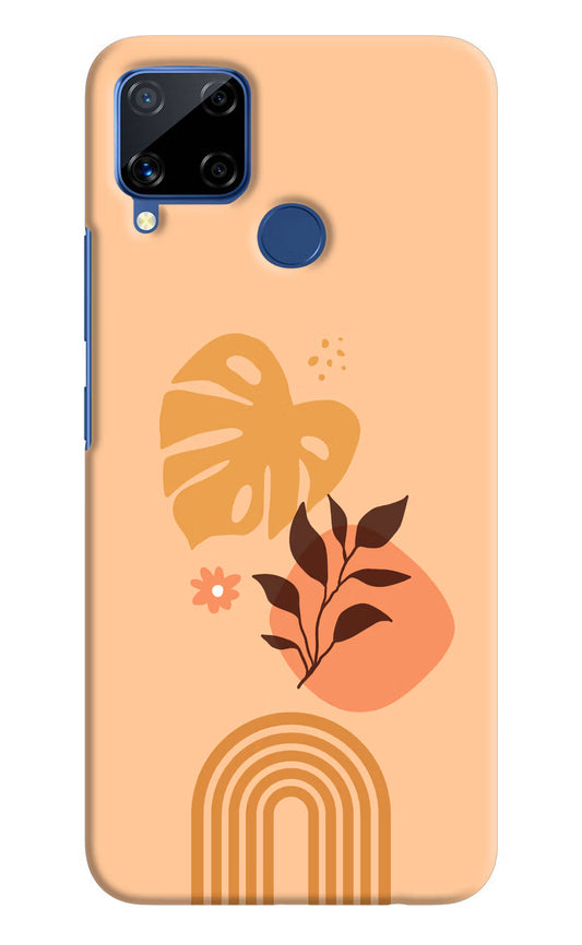 Bohemian Art Realme C15 Hard Case Back Cover by Casekaro