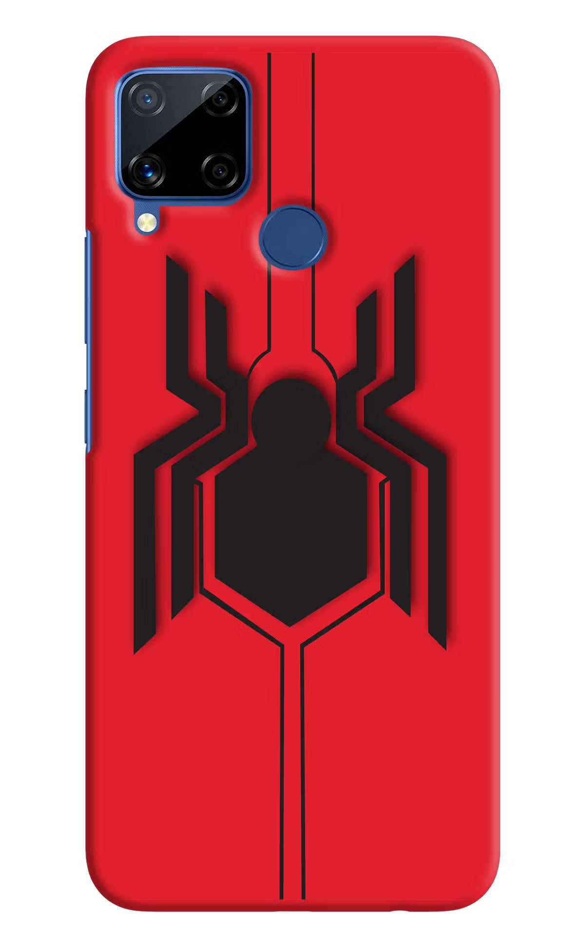 Spider Realme C15 Hard Case Back Cover by Casekaro