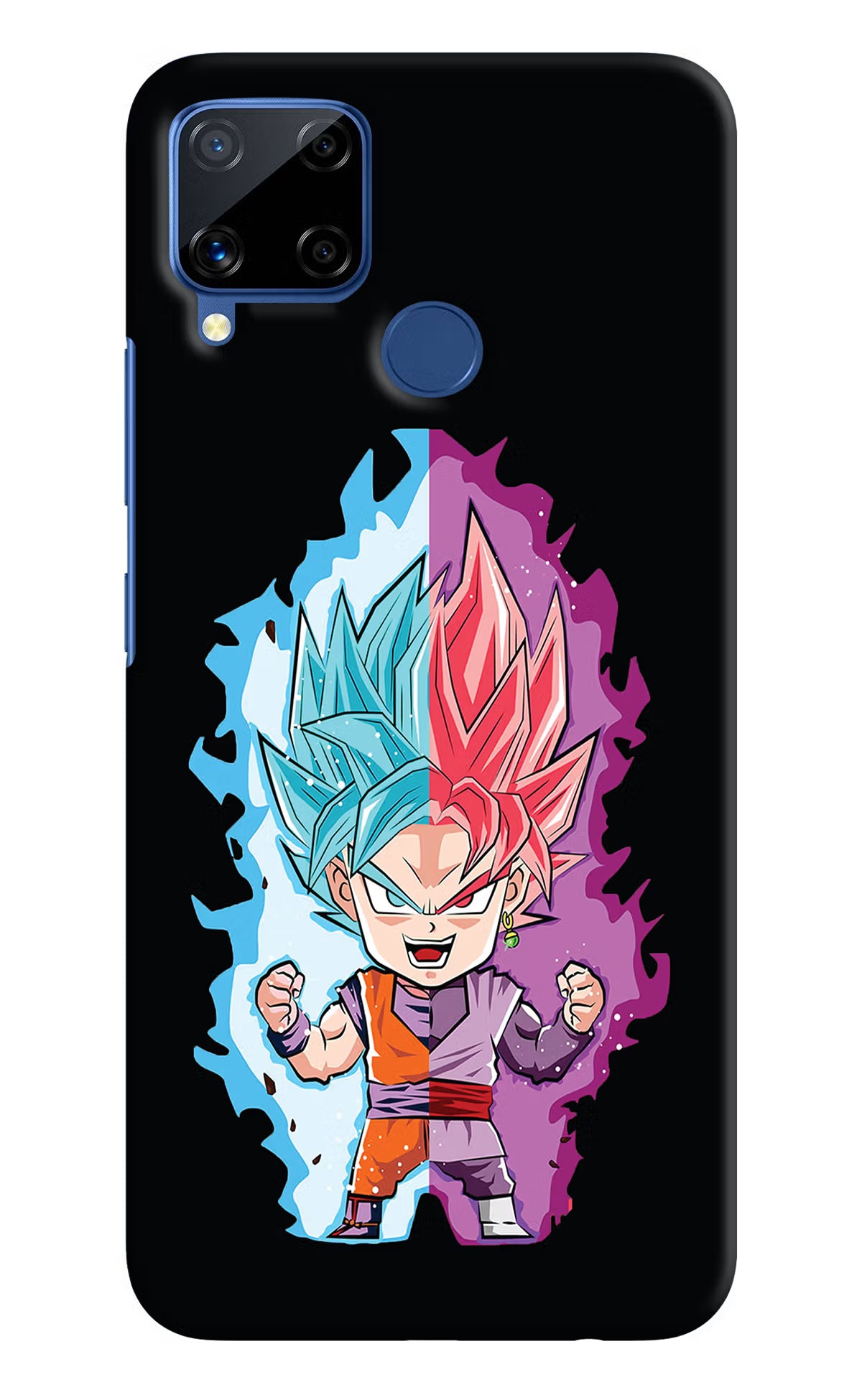 Chota Goku Realme C15 Hard Case Back Cover by Casekaro