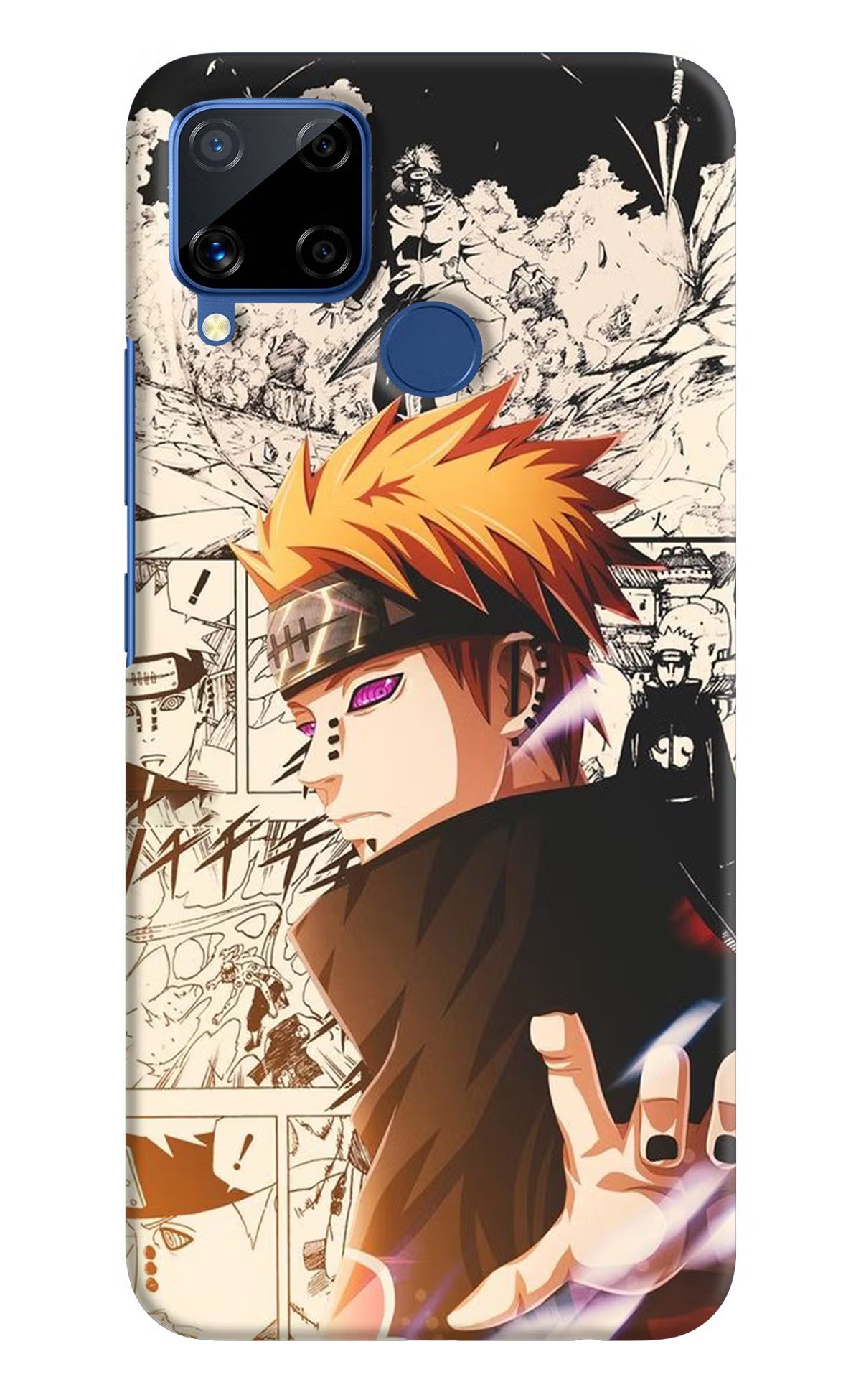 Pain Anime Realme C15 Hard Case Back Cover by Casekaro