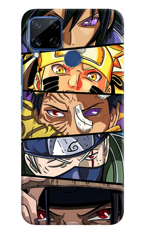 Naruto Character Realme C15 Back Cover