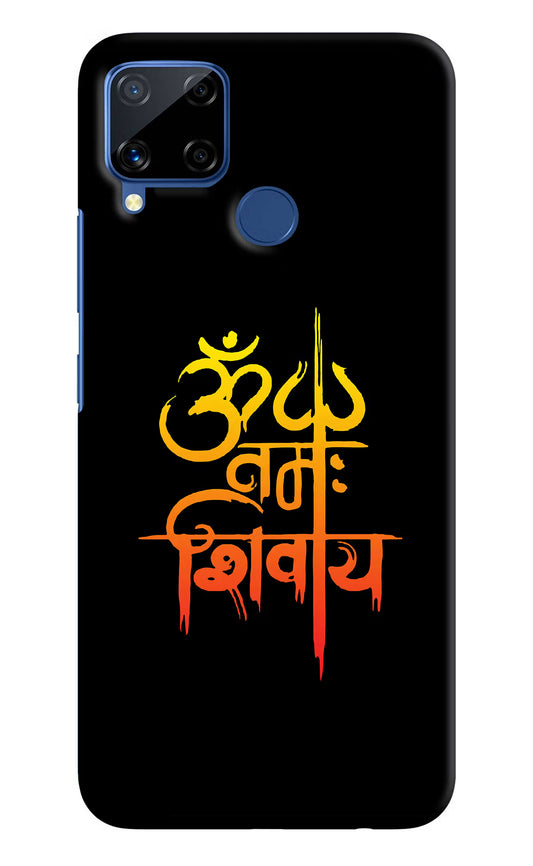 Om Namah Shivay Realme C15 Hard Case Back Cover by Casekaro