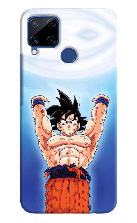 Goku Power Realme C15 Hard Case Back Cover by Casekaro