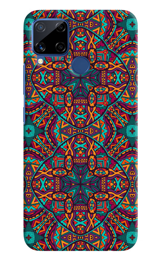 Colour Mandala Realme C15 Hard Case Back Cover by Casekaro