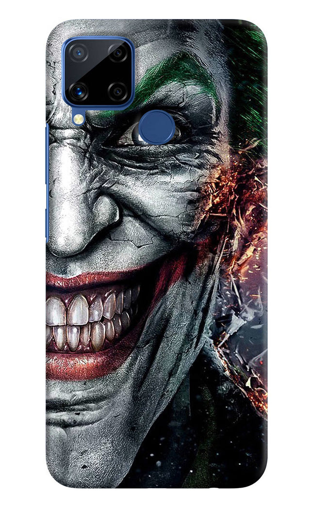 Joker Cam Realme C15 Hard Case Back Cover by Casekaro