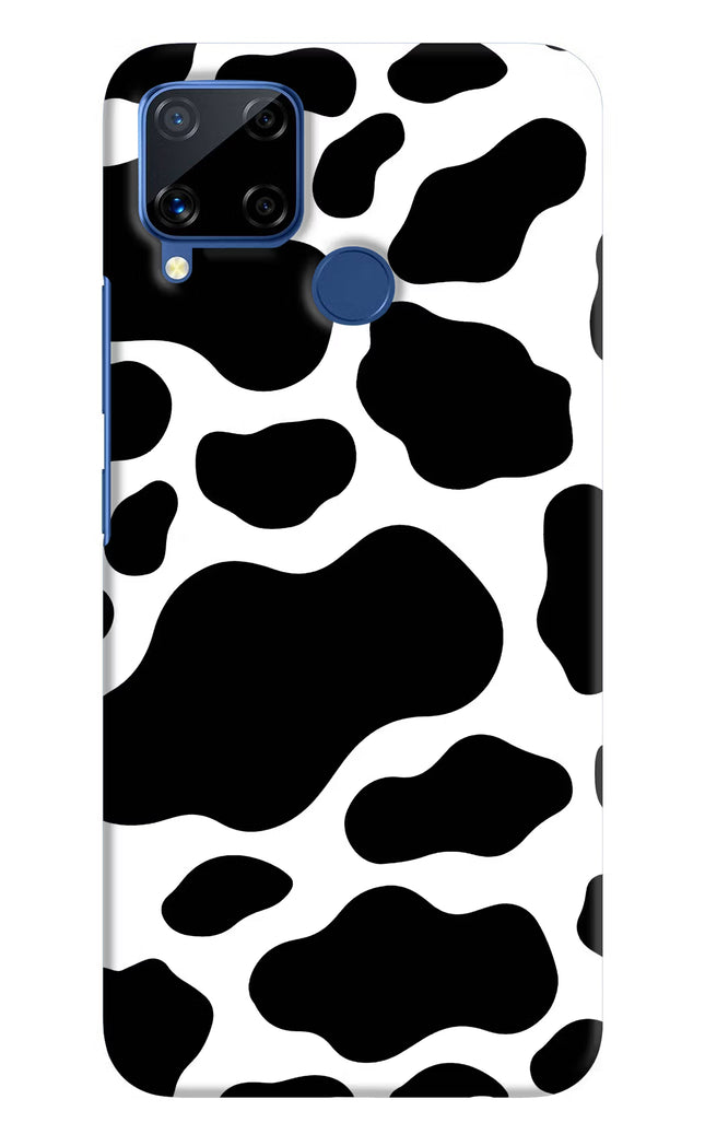 Cow Spots Realme C15 Hard Case Back Cover by Casekaro