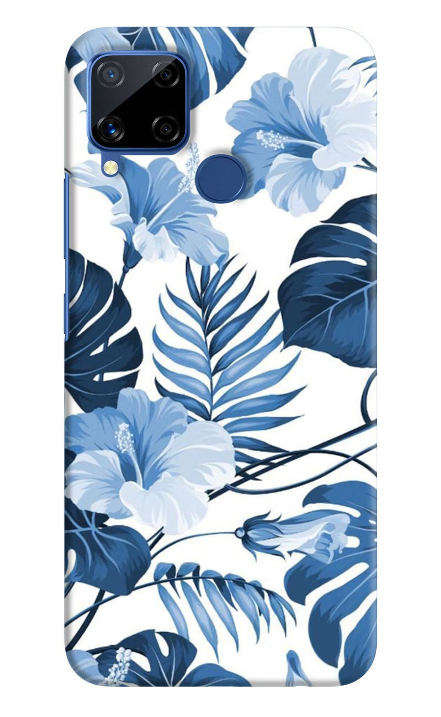 Fabric Art Realme C15 Back Cover, Hard case