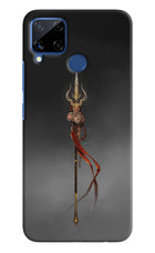 Shiv Trishul Realme C15 Hard Case Back Cover by Casekaro