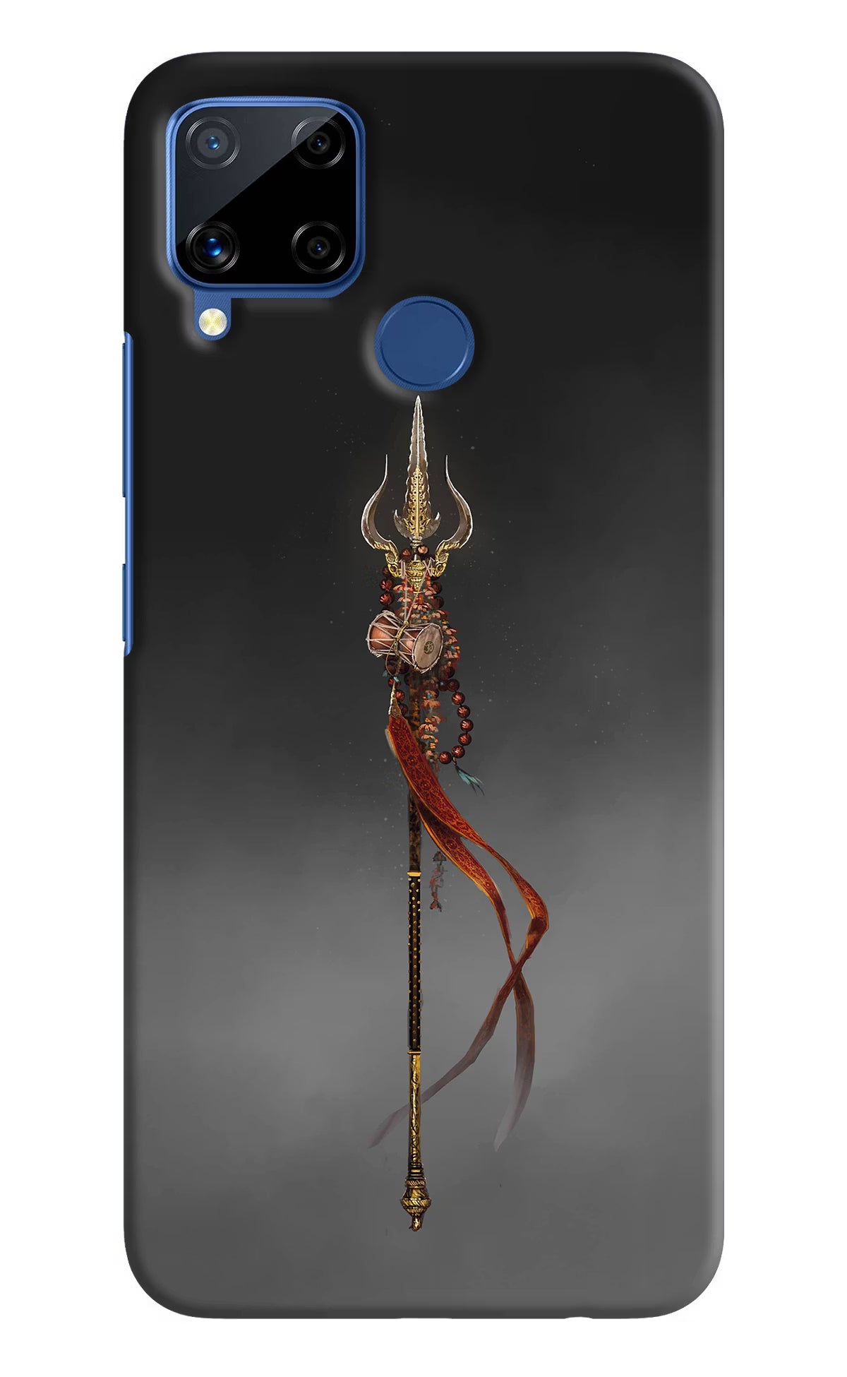 Shiv Trishul Realme C15 Hard Case Back Cover by Casekaro