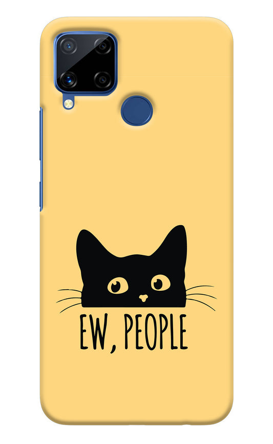 Ew People Catitude Realme C15 Back Cover