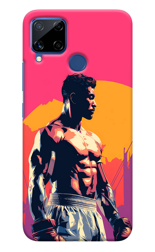 Sunset Warrior (AI Generated) Realme C15 Back Cover