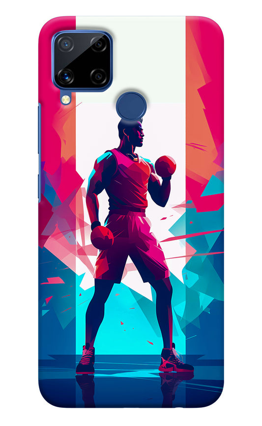 Champion Fighter (AI Generated) Realme C15 Back Cover