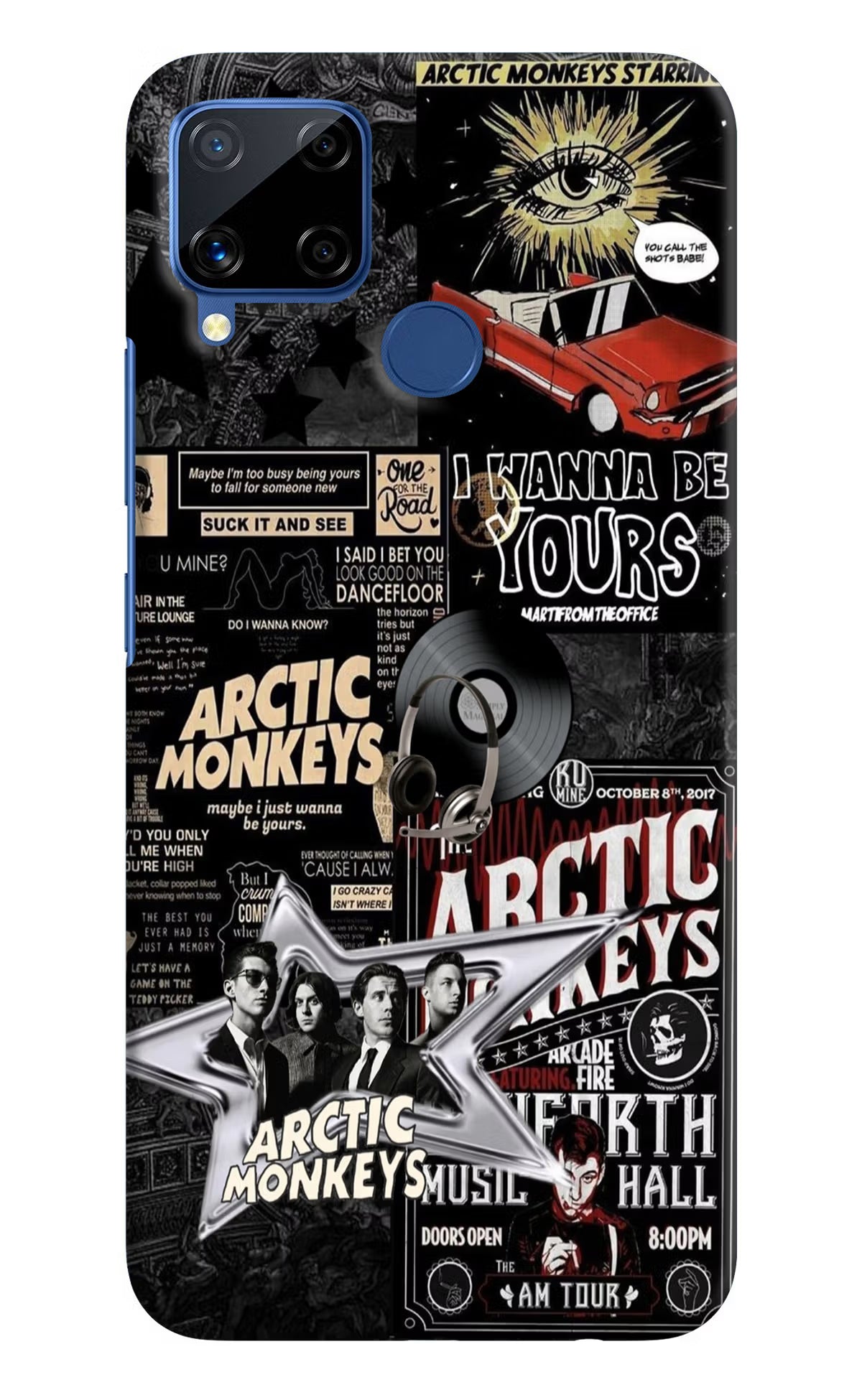Arctic Monkeys Realme C15 Hard Case Back Cover by Casekaro