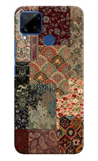Desi Print Realme C15 Hard Case Back Cover by Casekaro