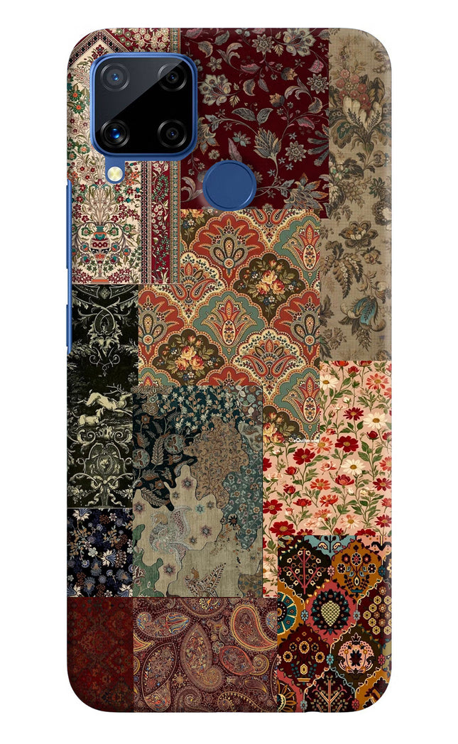 Desi Print Realme C15 Hard Case Back Cover by Casekaro