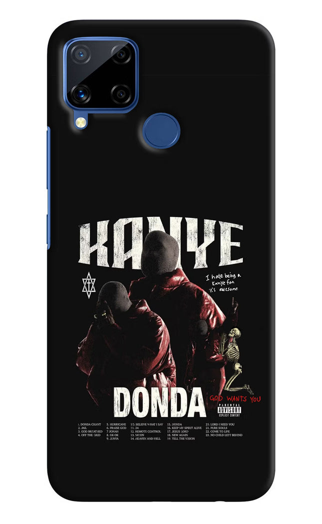 Donda Kanye West Realme C15 Hard Case Back Cover by Casekaro