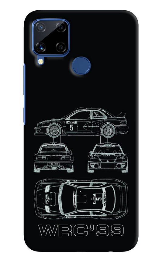 WRC'99 Realme C15 Hard Case Back Cover by Casekaro