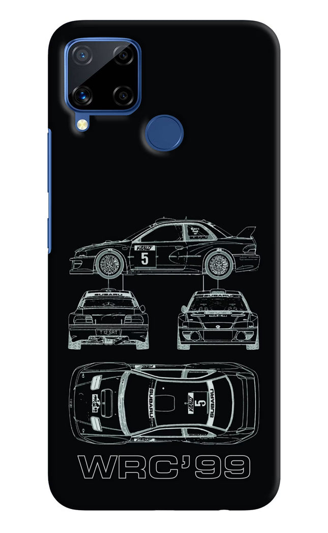 WRC'99 Realme C15 Hard Case Back Cover by Casekaro