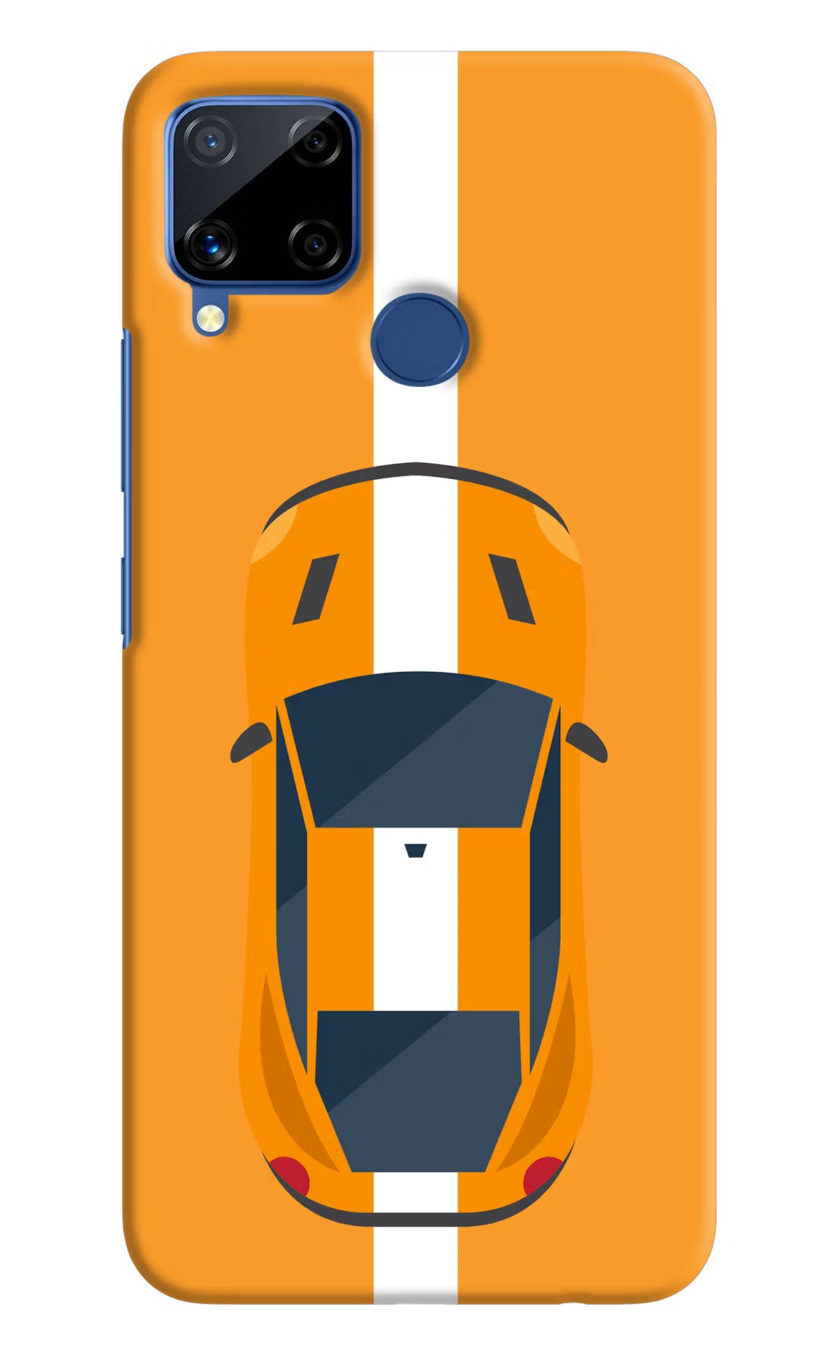 Highway Pursuit Realme C15 Hard Case Back Cover by Casekaro