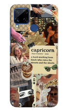 Capricorn Zodiac Realme C15 Hard Case Back Cover by Casekaro