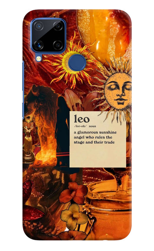 Leo Zodiac Realme C15 Hard Case Back Cover by Casekaro