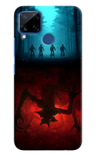 Ordinary Things Downside Up Realme C15 Hard Case Back Cover by Casekaro