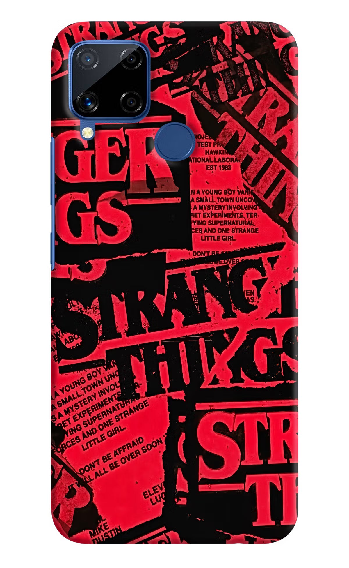 Ordinary Things Realme C15 Hard Case Back Cover by Casekaro