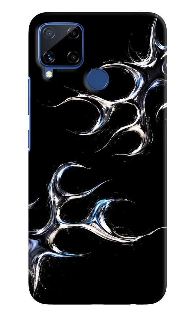 Chrome Tribal Realme C15 Hard Case Back Cover by Casekaro