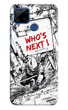 Who's Next Realme C15 Hard Case Back Cover by Casekaro
