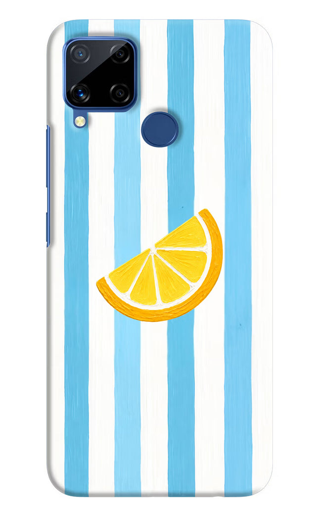 Summer Lemon Realme C15 Hard Case Back Cover by Casekaro