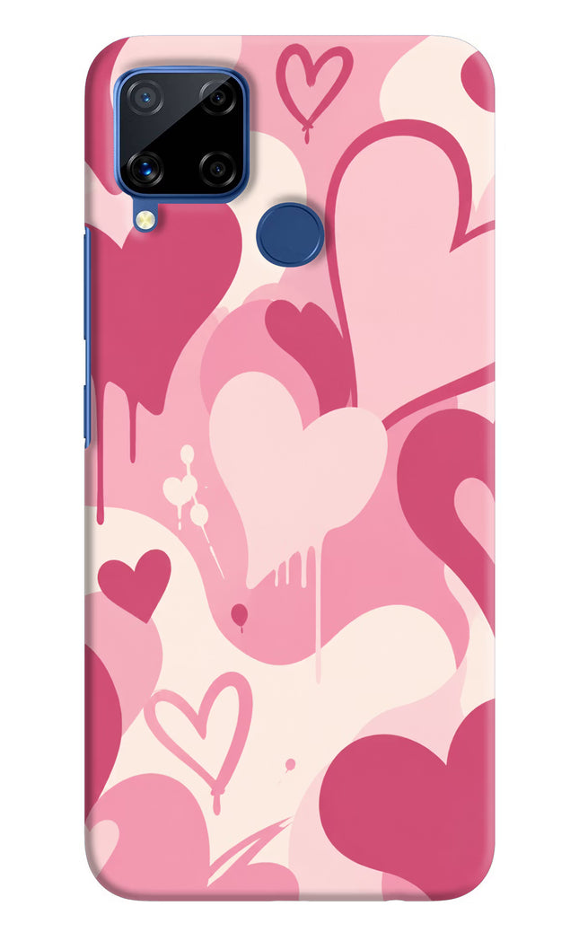 Hearty case Realme C15 Hard Case Back Cover by Casekaro