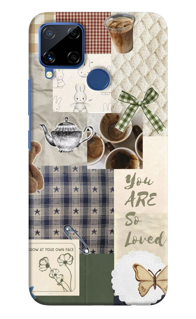 Cookie Realme C15 Hard Case Back Cover by Casekaro